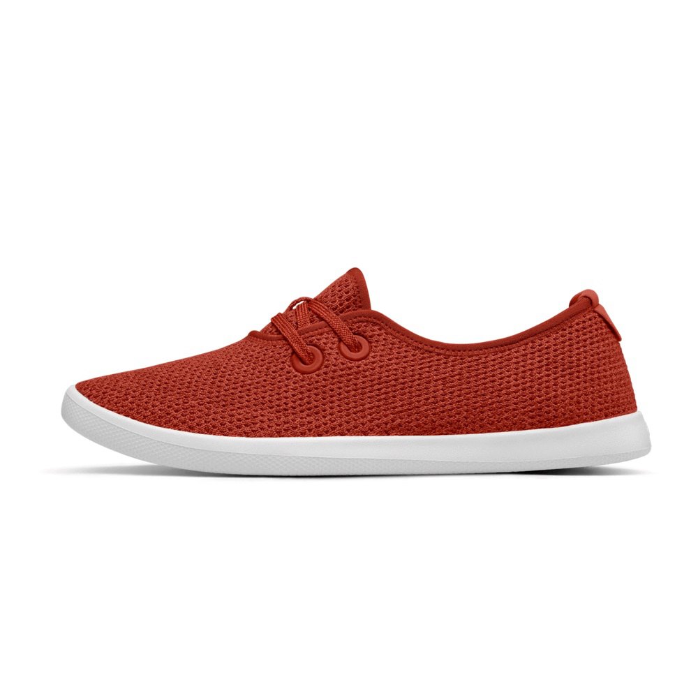 Allbirds Men\'s Boat Shoes Red - Tree Skippers - 31564NRMB